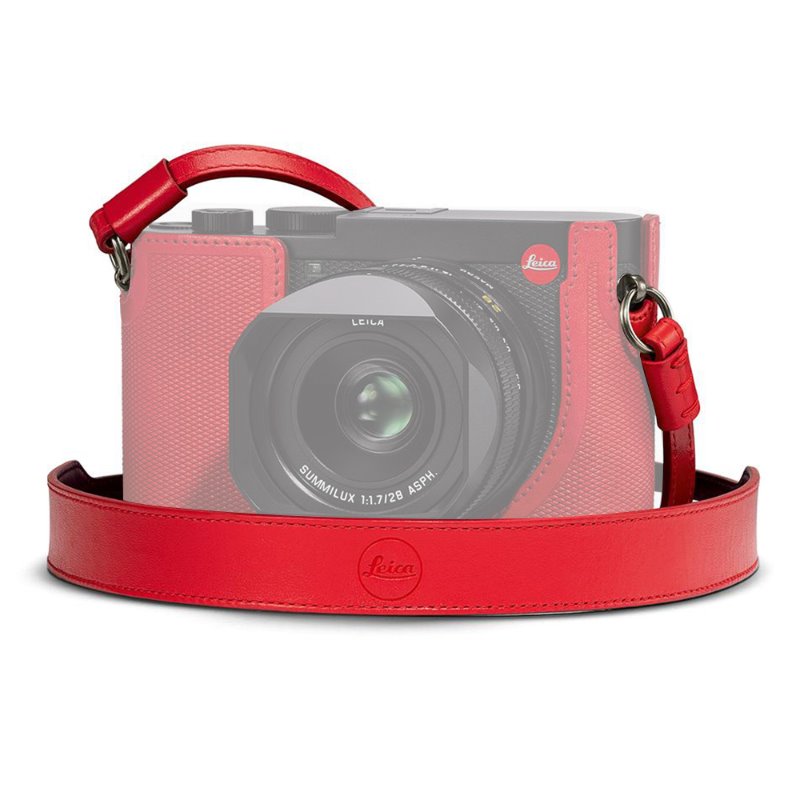 Leica Q2 Carrying strap, red [예약판매]
